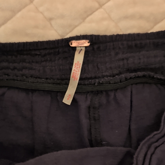 free people movement Pants - FP Movement by Free People Dark Blue Joggers